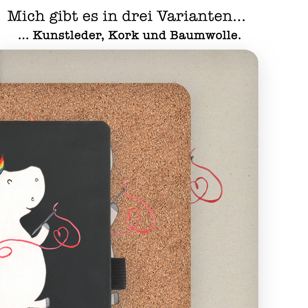 Bawełniany notatnik DIN A4 Jednorożec krawcowa Jednorożec, jednorożce, dekoracje jednorożca, jednorożec