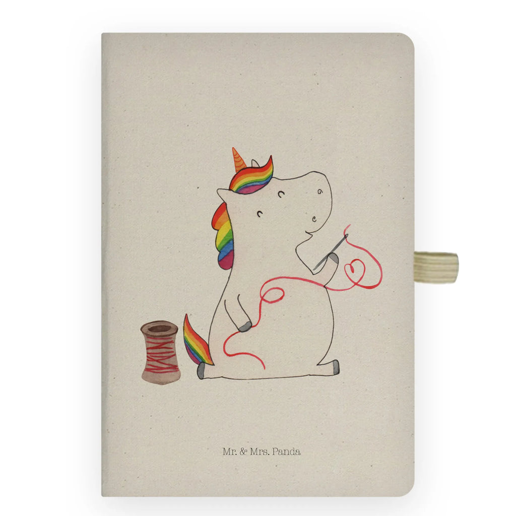 Bawełniany notatnik DIN A4 Jednorożec krawcowa Jednorożec, jednorożce, dekoracje jednorożca, jednorożec