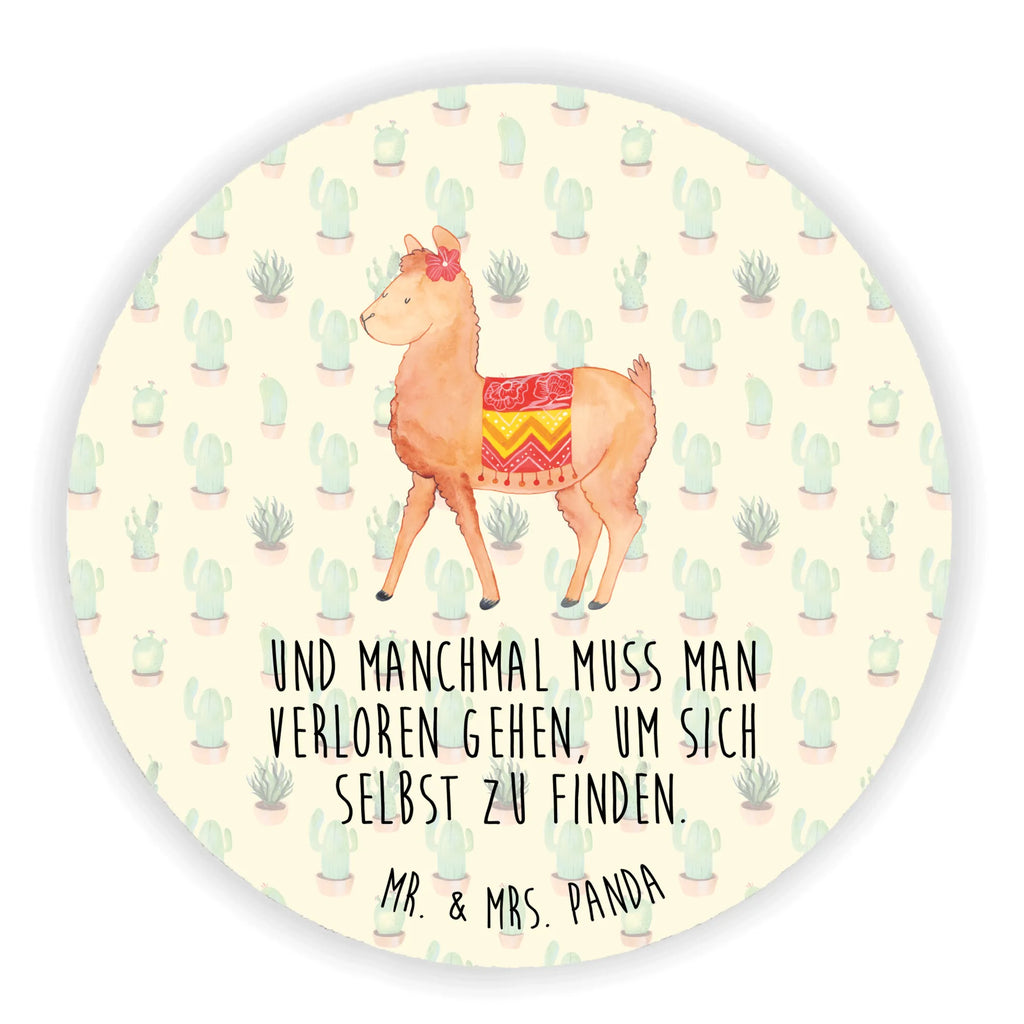 Round magnet alpaca Proud calendar magnet, office magnet, magnetic board, refrigerator magnet, refrigerator magnets, magnet, alpaca, llama, pako, camel, Peru, animal, favourite animal