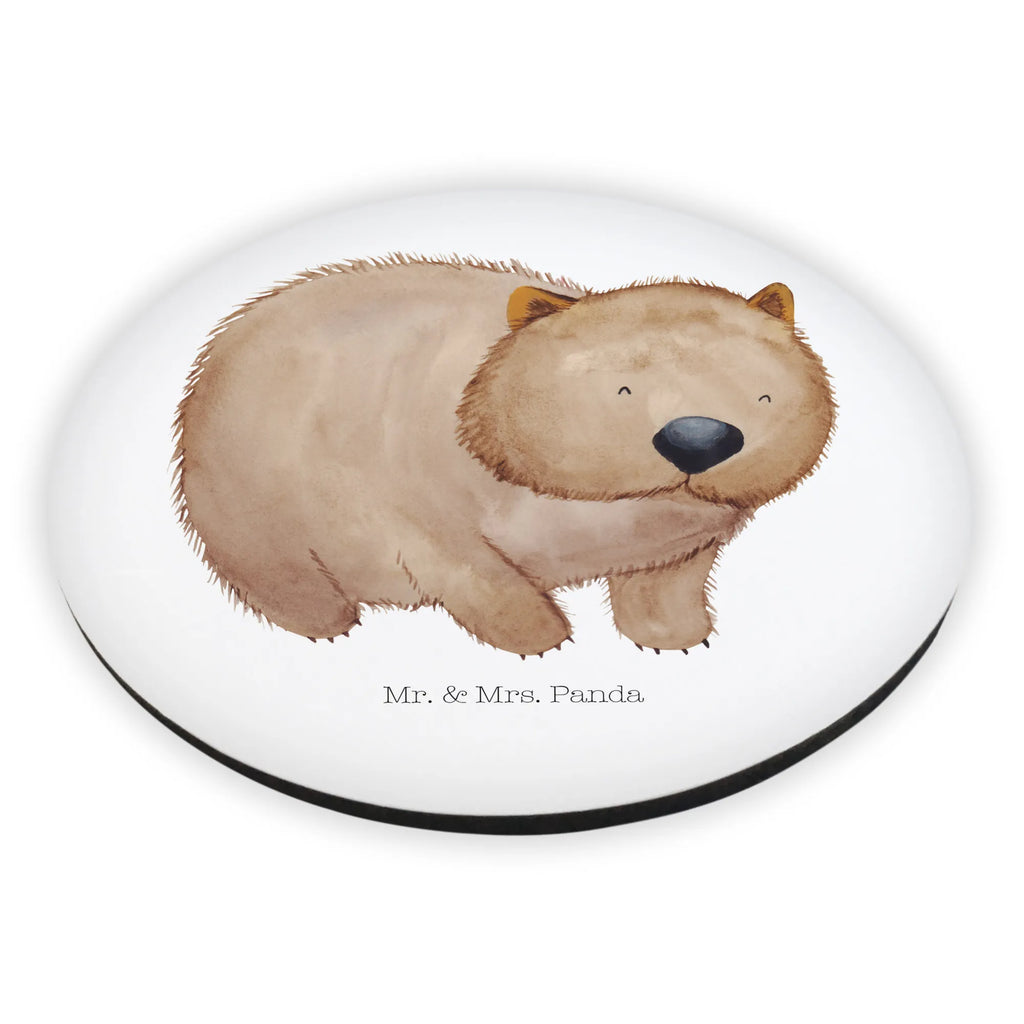 Rund Magnet Wombat magnete, Kühlschrankmagnet, kühlschrankmagnete, rundmagnet, Lustige Sprüche, Tiere, Tiermotive, Gute Laune, Wombat, Das Leben Ist schön, Australien, Spruch, Motivation