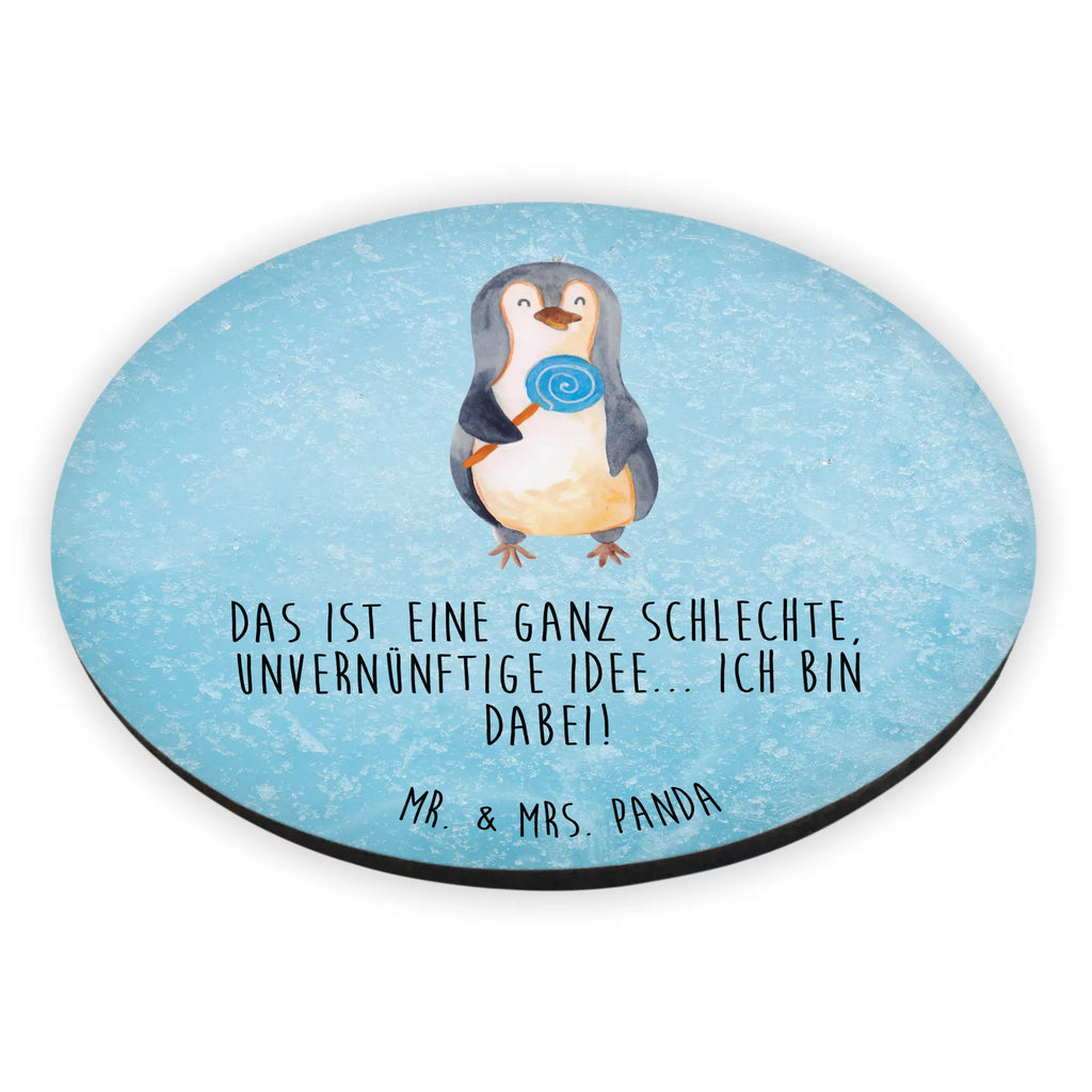 Rund Magnet Pinguin Lolli Kühlschrank Dekoration, Notiz Magnet, Whiteboard Magnet, Souvenir Magnet, Pinnwandmagnet, Kühlschrankmagnet, Motivmagnete, Dekomagnet, Pinguin, Rebell, Rabauke, Ganove, Gauner, Süßigkeiten, Lolli, Pinguine, Blödsinn, Spruch