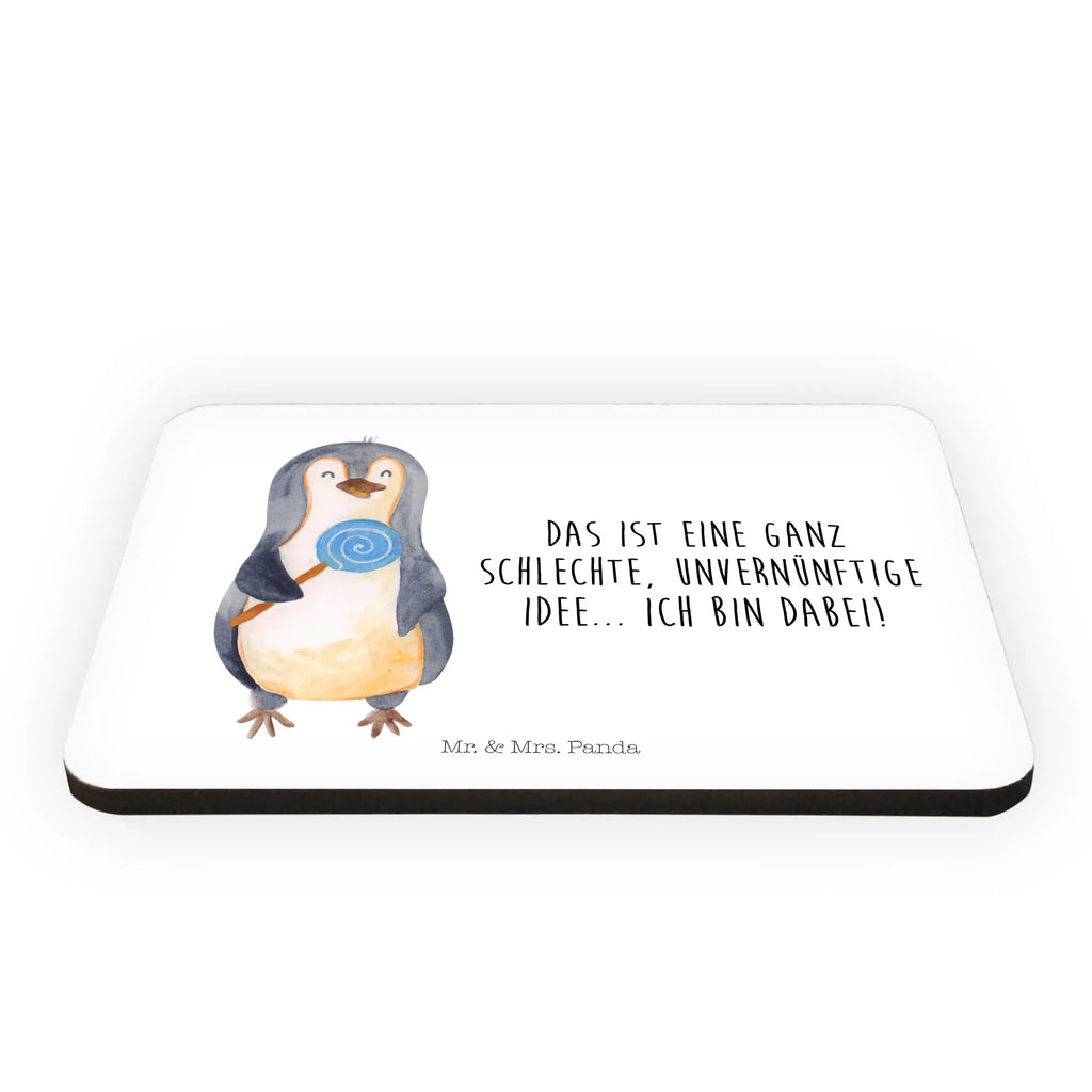 Magnet Penguin lollipop Kühlschrankmagnet, Whiteboard Magnet, Notiz Magnet, Motivmagnete, Dekomagnet, Kühlschrank Dekoration, Souvenir Magnet, Pinnwandmagnet, Pinguin, Blödsinn, Rabauke, Gauner, Ganove, Spruch, Rebell, Lolli, Süßigkeiten, Pinguine