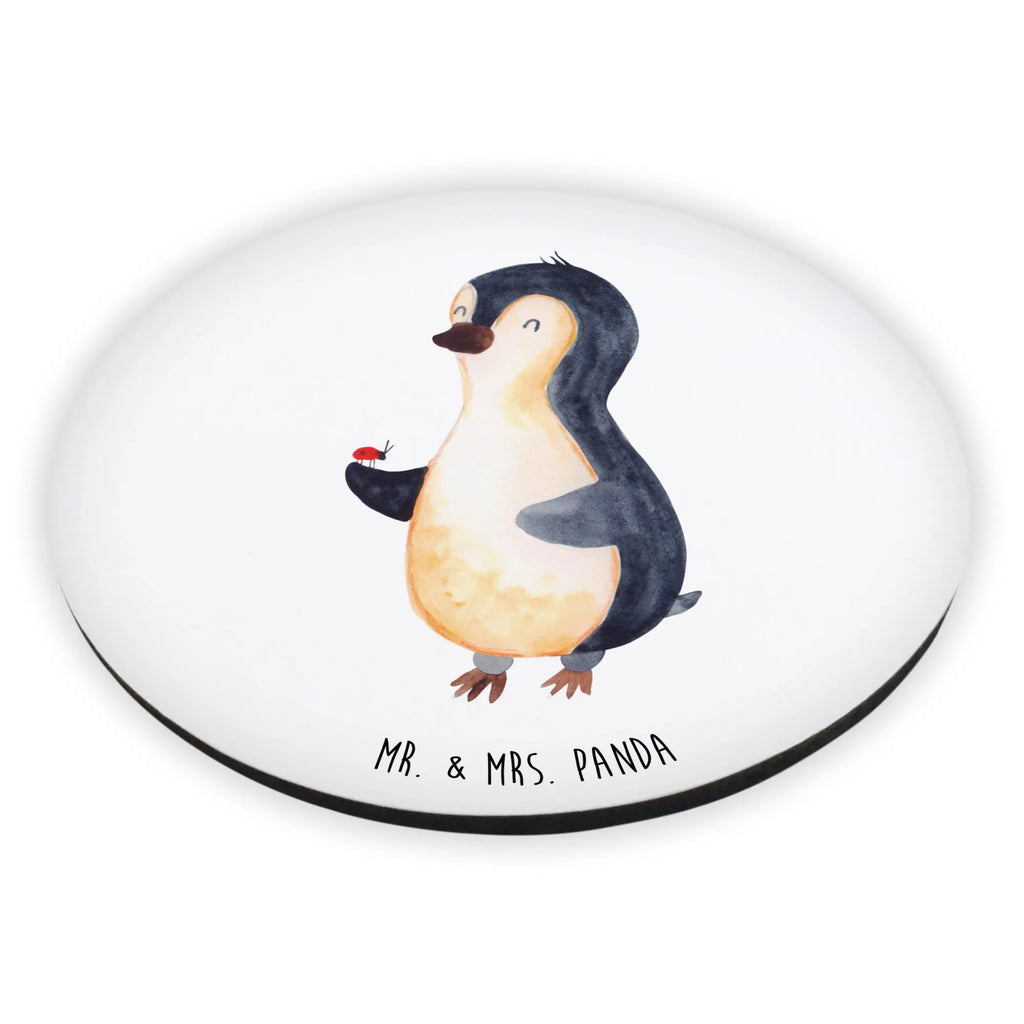 Round magnet Penguin ladybug Notiz Magnet, Dekomagnet, Kühlschrankmagnet, Kühlschrank Dekoration, Souvenir Magnet, Whiteboard Magnet, Motivmagnete, Pinnwandmagnet, Pinguin, Freude, Wunder, Lebensfreude, Marienkäfer, Glück, Liebe, Pinguine