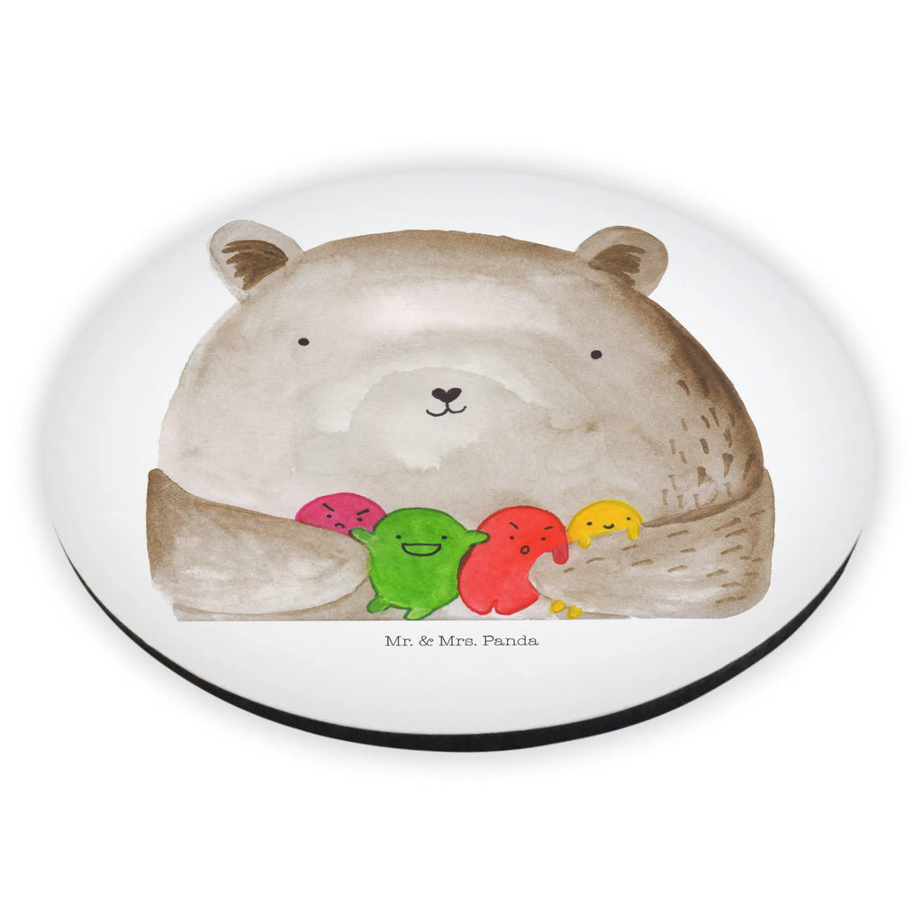 Okrągły magnes niedźwiedź uczucie Whiteboard Magnet, Motivmagnete, Kühlschrankmagnet, Kühlschrank Dekoration, Pinnwandmagnet, Souvenir Magnet, Dekomagnet, Notiz Magnet, Bär, Teddy, Teddybär, Wahnsinn, Verrückt, Durchgedreht