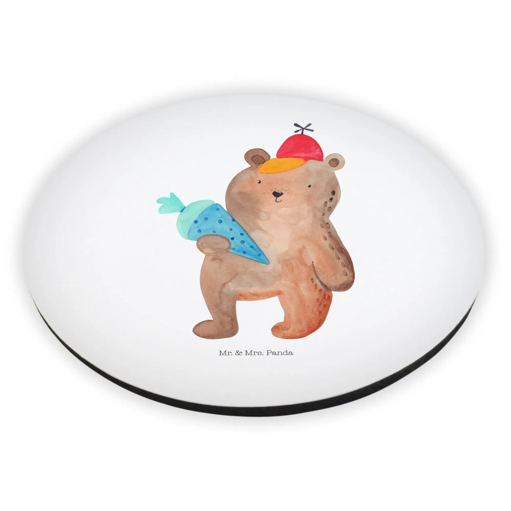 Round magnet bear School cone Pinnwandmagnet, Dekomagnet, Notiz Magnet, Kühlschrankmagnet, Whiteboard Magnet, Kühlschrank Dekoration, Souvenir Magnet, Motivmagnete, Bär, Teddy, Teddybär, Grundschule, Schulbeginn, Schultüte, Schulanfang, Bär Motiv, Schule Geschenk, Erster Schultag Geschenk, Einschulung Geschenk