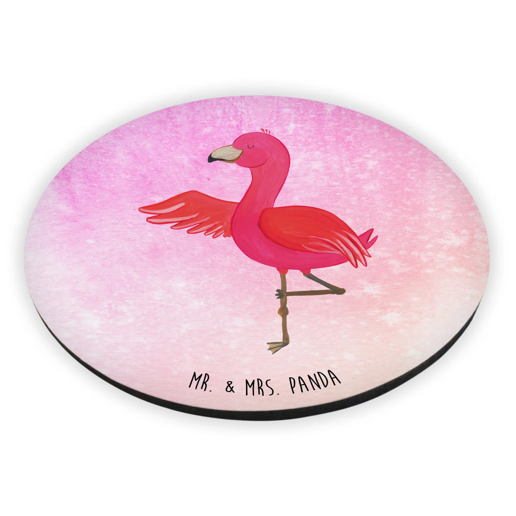 Okrągły magnes Flamingo joga Dekomagnet, Pinnwandmagnet, Motivmagnete, Notiz Magnet, Kühlschrank Dekoration, Whiteboard Magnet, Souvenir Magnet, Kühlschrankmagnet, Flamingo, Entspannung, Vogel, Achtsamkeit, Yoga, Yoga-Übung, Aufregen, Tiefenentspannung, Ärger, Namaste