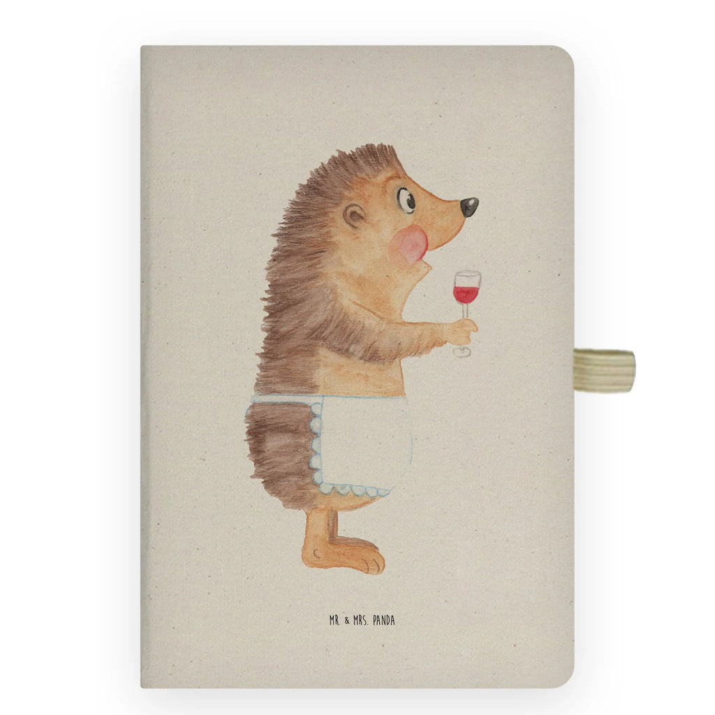Cotton notebook Hedgehog wine diary, notes, sketchbook, address book, writing book, notepad, notebook, entry book, journal, small animals, cute, funny, cute animal motives, hand drawn, small world, funny sayings, good mood, happy, gifts, gift ideas, special gifts, animal lover, card, hedgehog, gift wine lover, white wine, gift wine drinker, wine glass, red wine, drinking wine, wine saying, wine decoration
