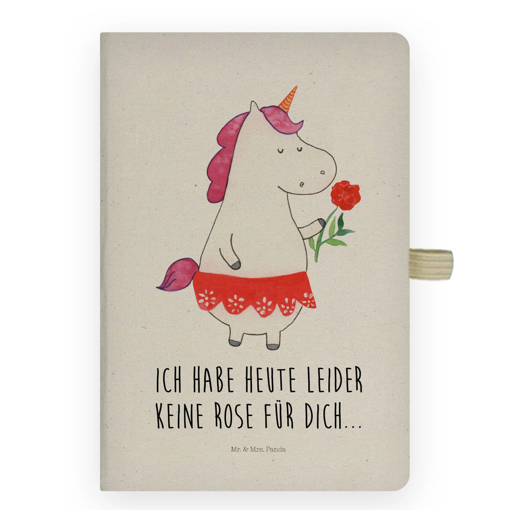 Bawełniany notatnik DIN A4 jednorożec dama Jednorożec, jednorożce, dekoracje jednorożca, jednorożec