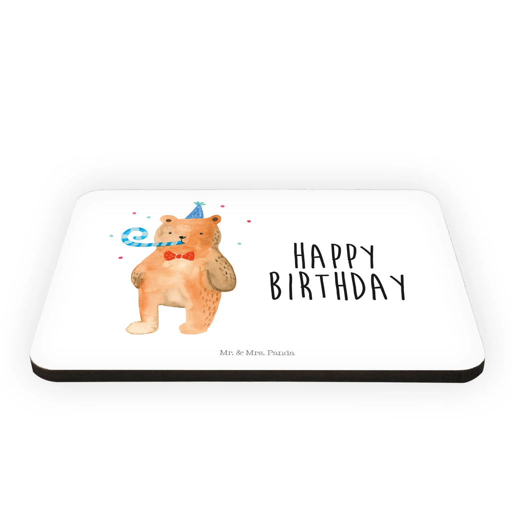 Magnet bear Birthday office magnet, magnetic board, refrigerator magnets, refrigerator magnet, calendar magnet, magnet, bear, teddy, teddy bear, cuddly toy, Happy birthday