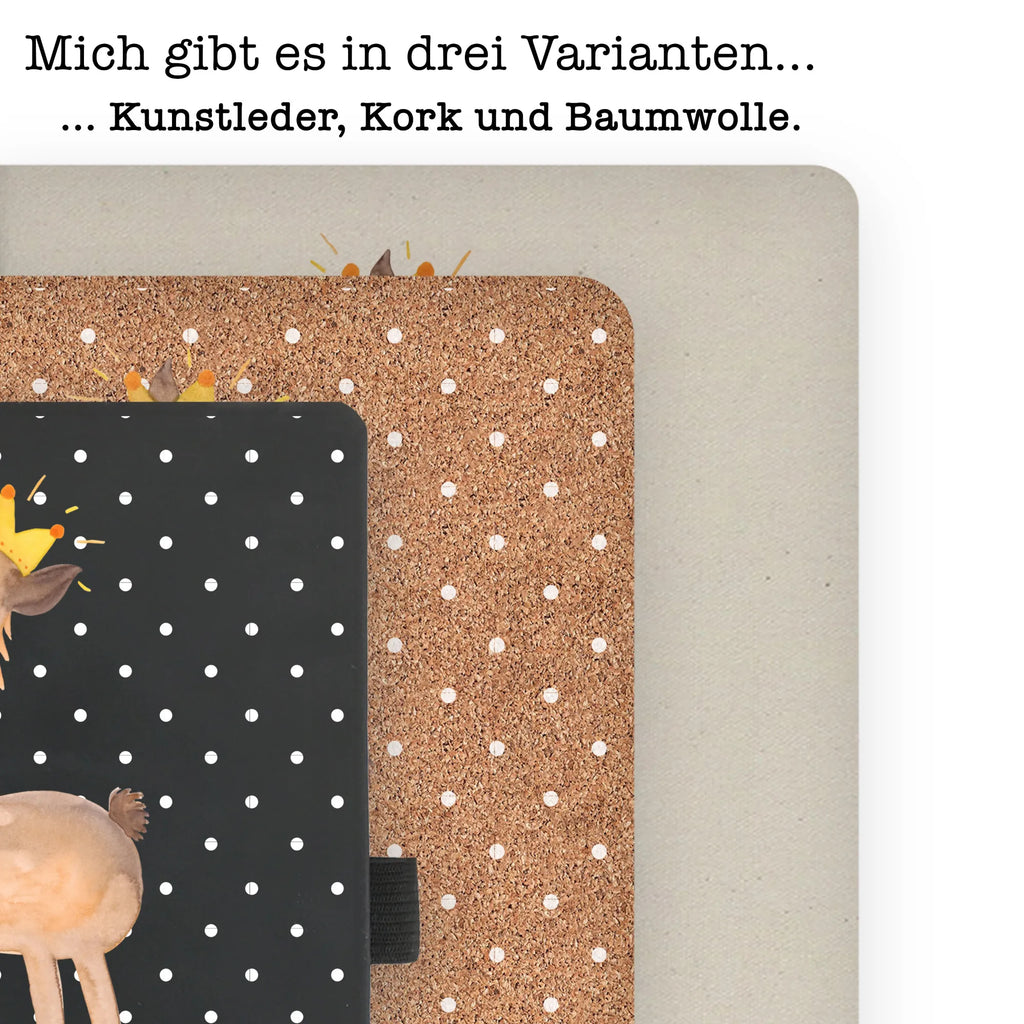 Bawełniany notatnik DIN A4 lama Król Lama, Alpaka