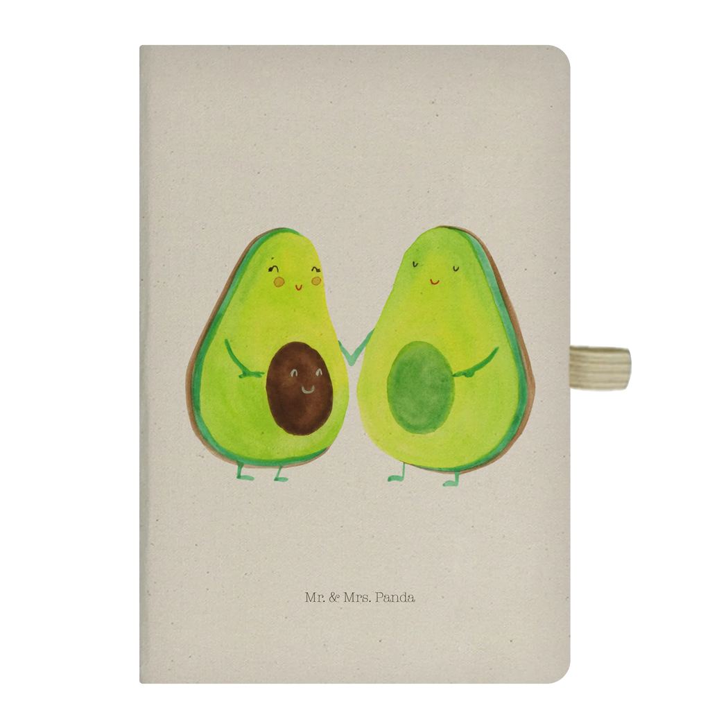 Cotton notebook avocado pair entry book, writing book, diary, notes, sketchbook, notepad, journal, notebook, address book, avocado, vegetables, children, pregnancy, avocuddle, birth, avocados, love, baby party, baby shower, wedding, family