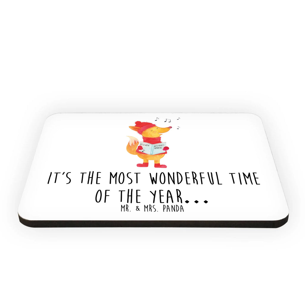 Magnet Fuchs Sänger Kühlschrank Dekoration, Souvenir Magnet, Kühlschrankmagnet, Notiz Magnet, Pinnwandmagnet, Whiteboard Magnet, Motivmagnete, Dekomagnet, Winter, Weihnachten, Weihnachtsdeko, Nikolaus, Advent, Heiligabend, Wintermotiv, Sänger, Fuchs, Singen, Füchse, Geschenk Sänger, Weihnachtslieder