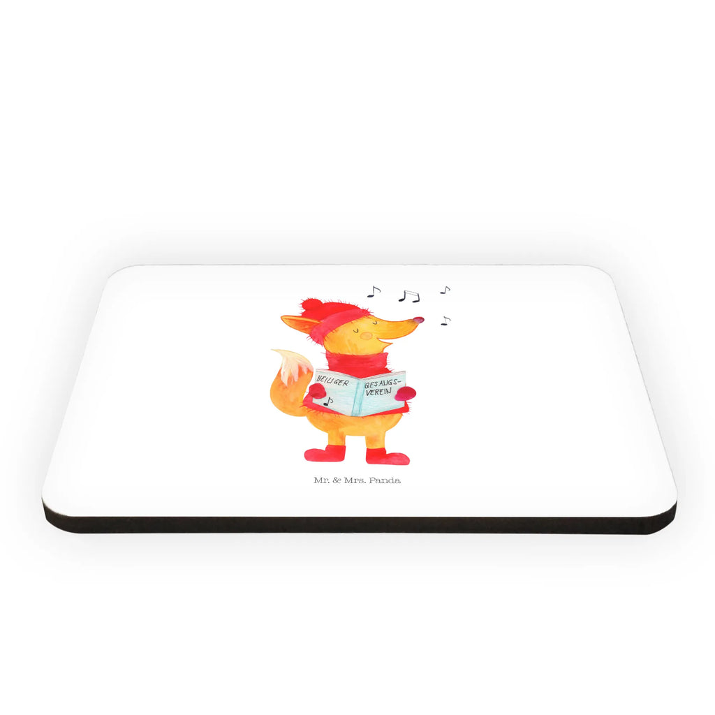 Magnet Fuchs Sänger Kühlschrank Dekoration, Souvenir Magnet, Kühlschrankmagnet, Notiz Magnet, Pinnwandmagnet, Whiteboard Magnet, Motivmagnete, Dekomagnet, Winter, Weihnachten, Weihnachtsdeko, Nikolaus, Advent, Heiligabend, Wintermotiv, Sänger, Fuchs, Singen, Füchse, Geschenk Sänger, Weihnachtslieder