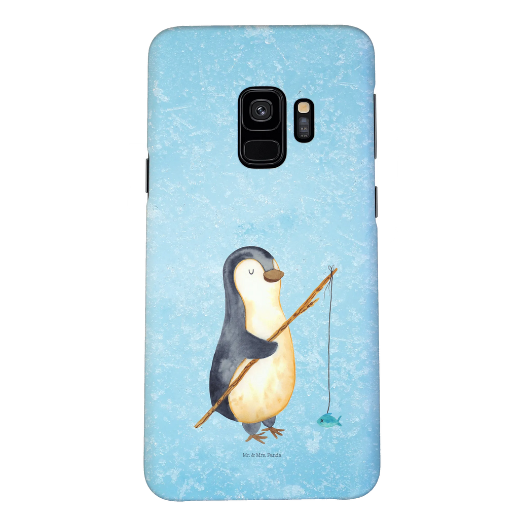 Phone case Penguin angler Iphone 10, mobile cover, mobile phone, mobile phone case, Iphone X, case, cover, Penguin, North Pole, Winter, Penguins, penguin, angler, hobby, planner, new start, gift, penguins, daydreams, daily schedule, vacation, gift idea, friends, fishing, weekend, motivation, plan