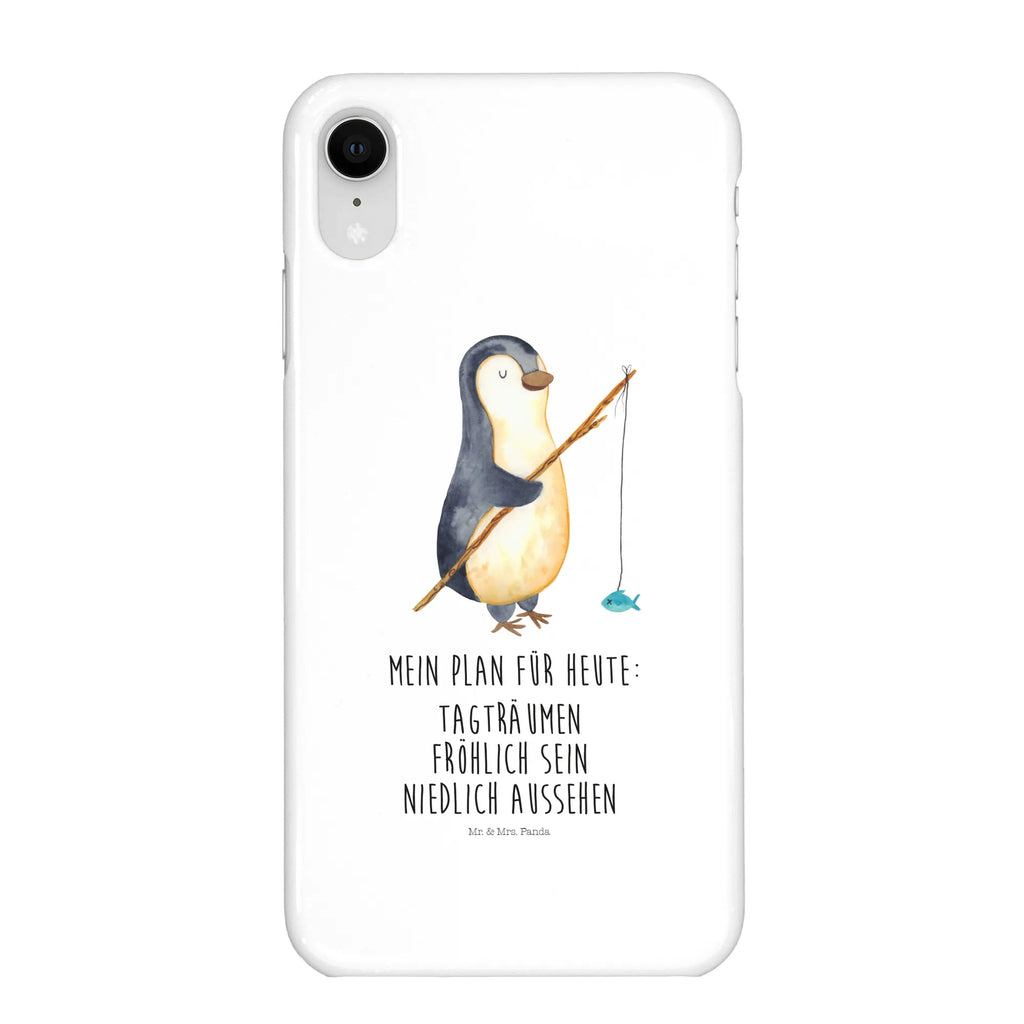 Phone case Penguin angler Iphone 10, mobile cover, mobile phone, mobile phone case, Iphone X, case, cover, Penguin, North Pole, Winter, Penguins, penguin, angler, hobby, planner, new start, gift, penguins, daydreams, daily schedule, vacation, gift idea, friends, fishing, weekend, motivation, plan