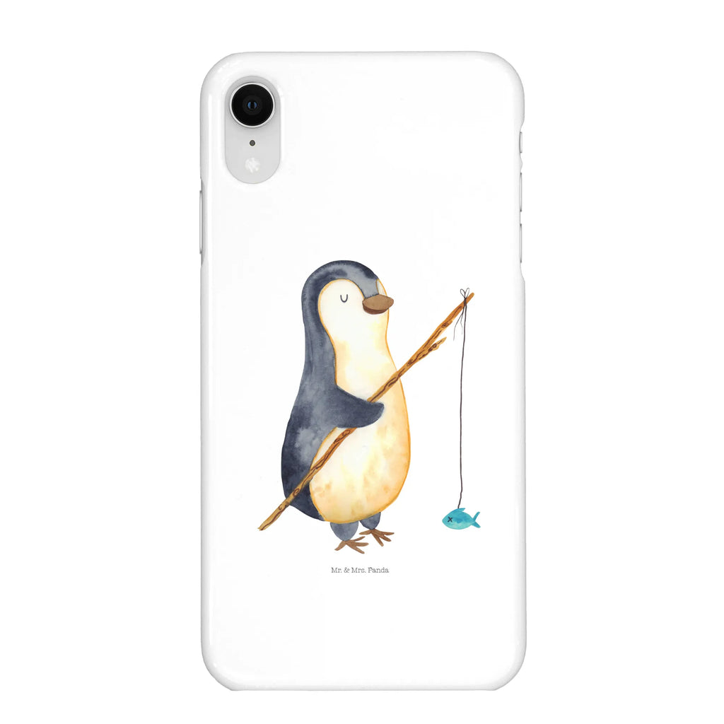 Phone case Penguin angler Iphone 10, mobile cover, mobile phone, mobile phone case, Iphone X, case, cover, Penguin, North Pole, Winter, Penguins, penguin, angler, hobby, planner, new start, gift, penguins, daydreams, daily schedule, vacation, gift idea, friends, fishing, weekend, motivation, plan
