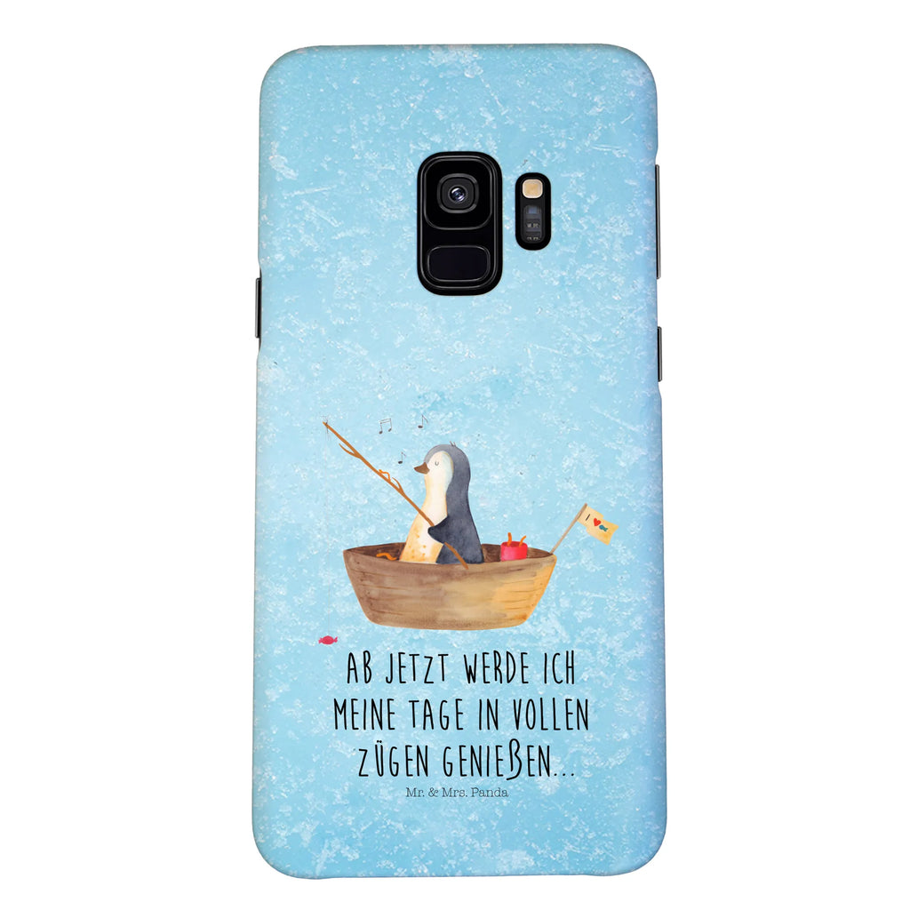 Handyhülle Pinguin Angelboot Hülle, Cover, Iphone X, Handy Case, Iphone 10, Handycover, Handy, Handyhülle, Pinguin, Angeln, Angelboot, Trennung, Neustart, Pinguine, Motivation, Geschenkidee Liebeskummer, Leben, Genießen, Lebenslust, Neuanfang, Boot, Scheidung