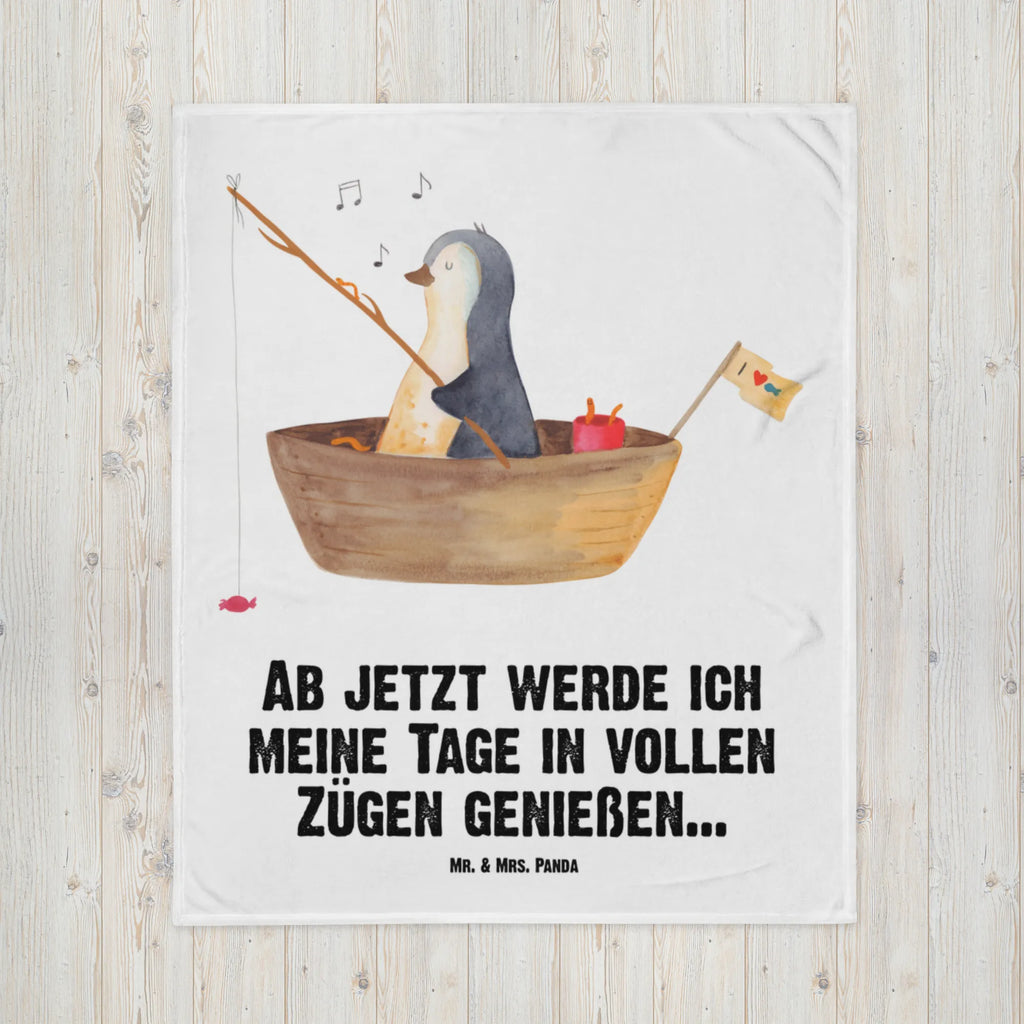 Baby blanket Penguin fishing boat Penguin, North Pole, Winter, Penguins, motivation, new beginning, enjoy, fishing, separation, gift idea heartache, life, boat, divorce, penguins, fishing boat, new start, love of life