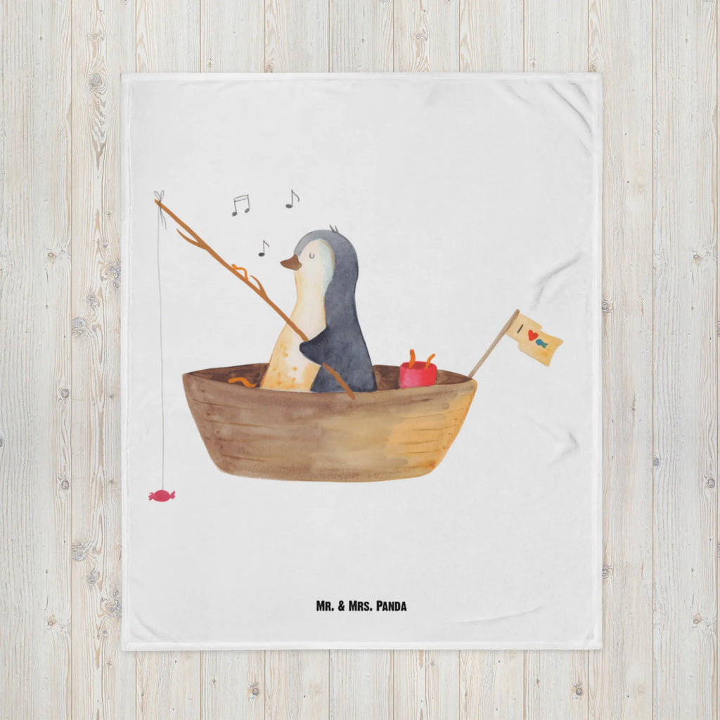 Baby blanket Penguin fishing boat Penguin, North Pole, Winter, Penguins, motivation, new beginning, enjoy, fishing, separation, gift idea heartache, life, boat, divorce, penguins, fishing boat, new start, love of life
