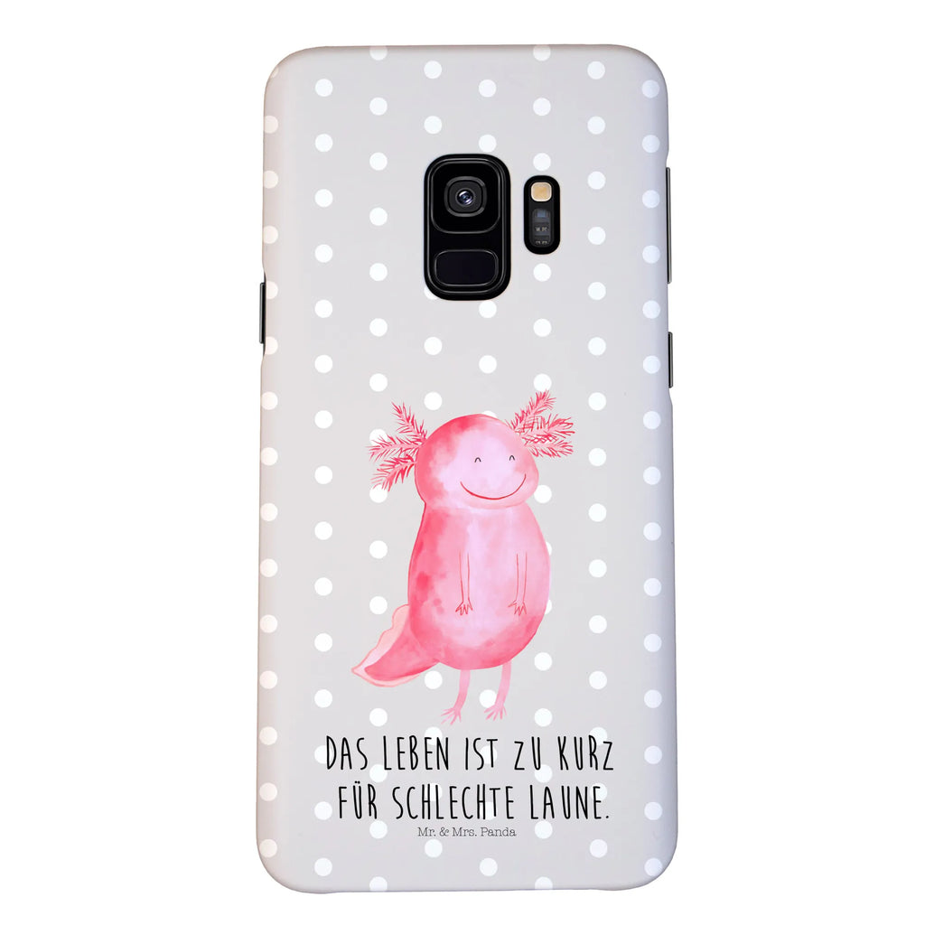 Handyhülle Axolotl Glücklich Hülle, Handy Case, Iphone X, Handy, Iphone 10, Cover, Handycover, Handyhülle, Molch, Axolotl, Lurch, Schwanzlurch, Lurche, Motivation, Axolot, Gute Laune