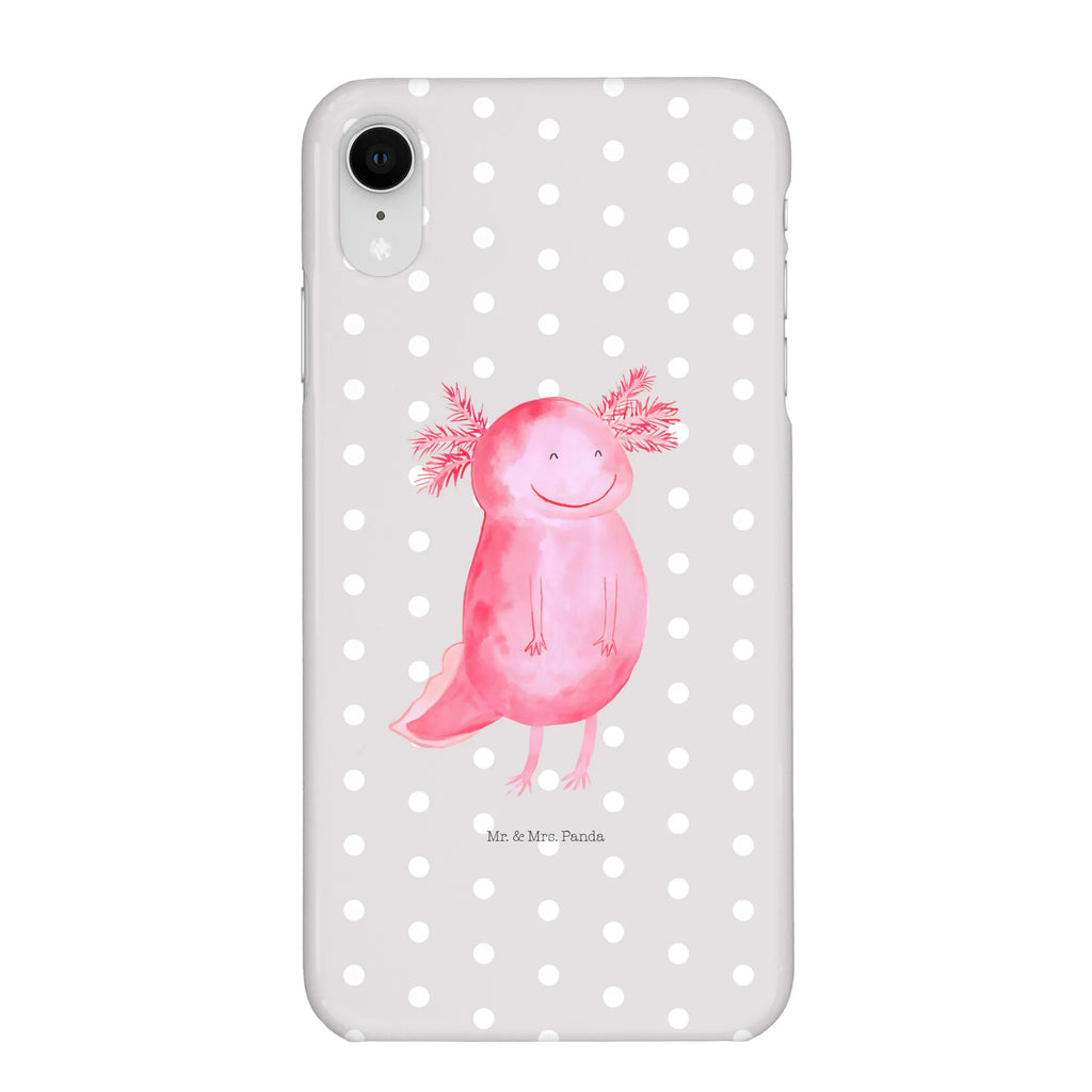Handyhülle Axolotl Glücklich Hülle, Handy Case, Iphone X, Handy, Iphone 10, Cover, Handycover, Handyhülle, Molch, Axolotl, Lurch, Schwanzlurch, Lurche, Motivation, Axolot, Gute Laune