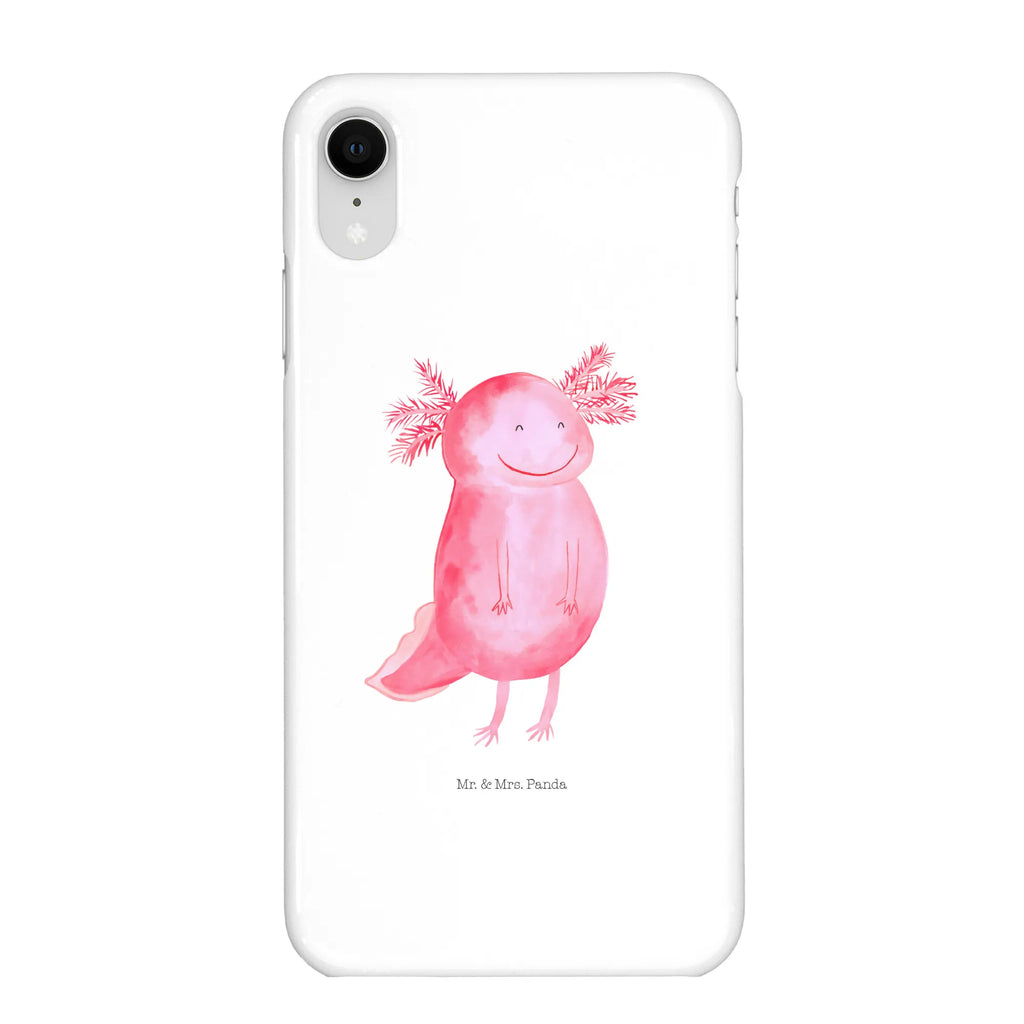 Handyhülle Axolotl Glücklich Hülle, Handy Case, Iphone X, Handy, Iphone 10, Cover, Handycover, Handyhülle, Molch, Axolotl, Lurch, Schwanzlurch, Lurche, Motivation, Axolot, Gute Laune