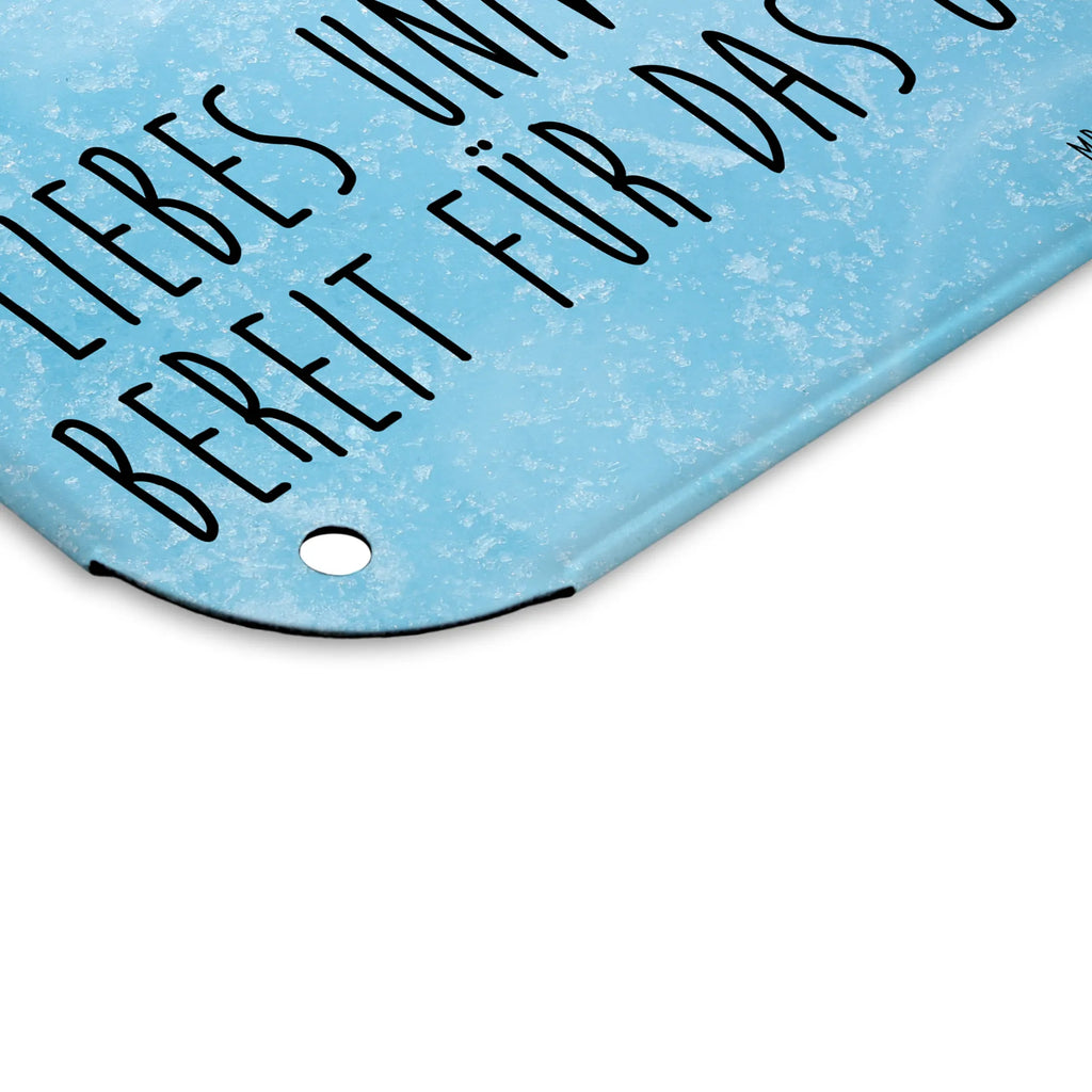 Blechschild Pinguin Blumen Wandschild Metall, Dekoschild Metall, Blechschild, Blechschild Für Frauen, Blechschild Zum Aufhängen, Blechschild Für Männer, Blechschild Büro, Blechschild Küche, Blechschild Groß, Türschild Metall, Pinguin, Motivation, Liebeskummer, Lebensziele, Wünsche, Geschenkidee, Blumenkranz, Leben, Universum, Lebenslust, Pinguine, Ziele