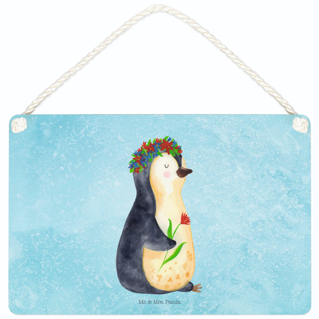 Deko Schild Pinguin Blumen Schild mit Spruch, dekotafel, wandtafel, wandhänger, Türschild Familie, sprüche schild, dekoration schild, Holzschild, Schild, Dekoschild, hängeschild, Badschild, Wandschild, Spruchschild, Küchenschild, Türschild, holzbild, Motivschild, Deko Wandtafel, Holztafel, dekoschilder, Deko Schild, Pinguin, Geschenkidee, Lebensziele, Wünsche, Ziele, Lebenslust, Liebeskummer, Pinguine, Universum, Blumenkranz, Motivation, Leben