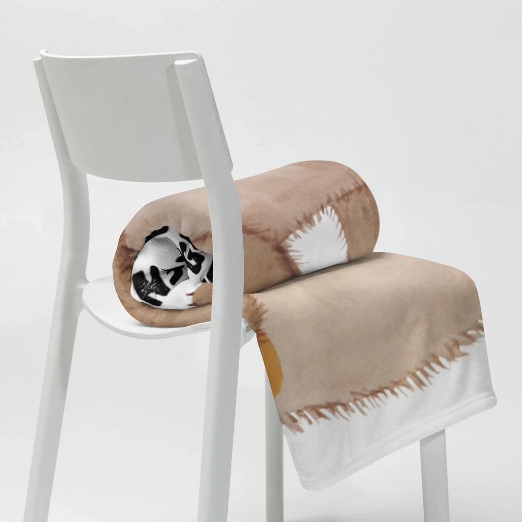 Kocyk dla niemowląt Wombat Babygeschenk, Babyecke Kuscheldecke, Geschenk Geburt, Krabbeldecke, Babydecke, Tiermotive, Gute Laune, lustige Sprüche, Tiere, Das Leben ist schön, Motivation, Australien, Spruch, Wombat