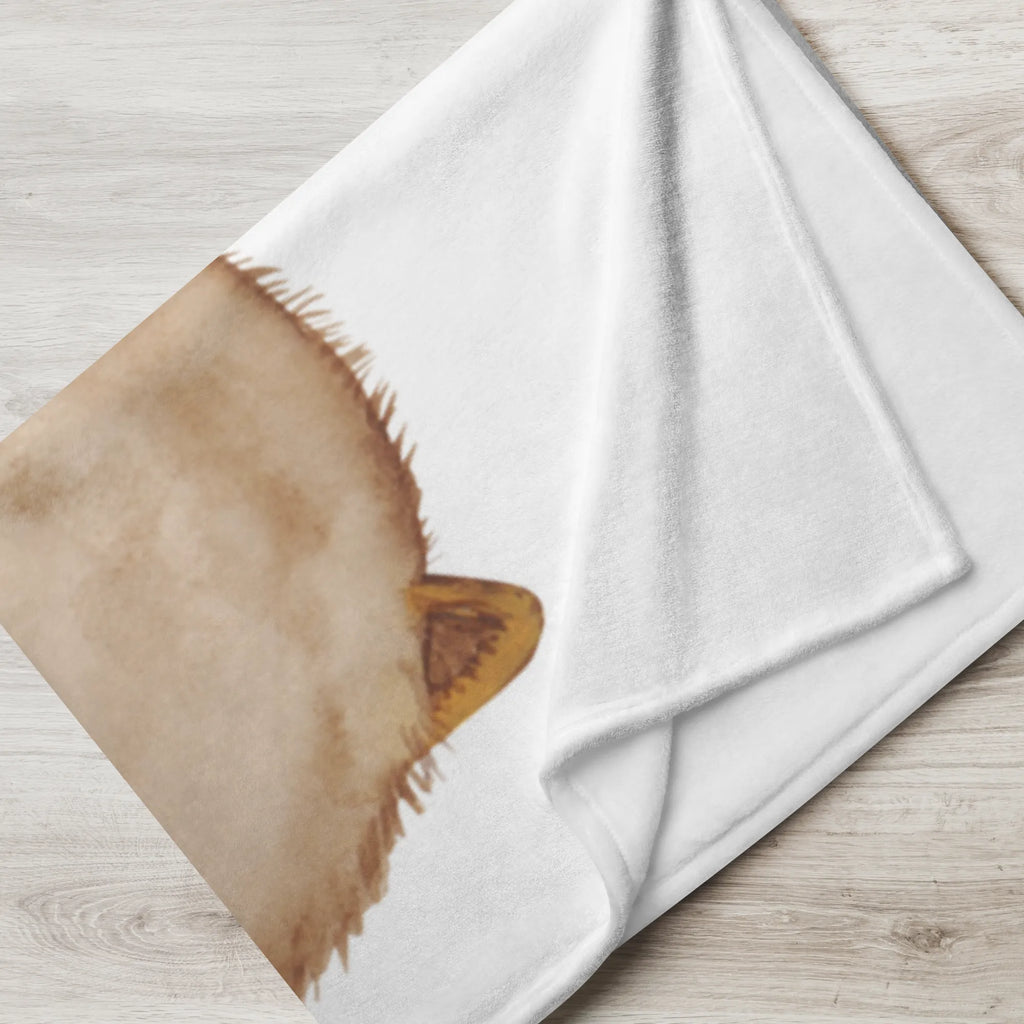 Kocyk dla niemowląt Wombat Babygeschenk, Babyecke Kuscheldecke, Geschenk Geburt, Krabbeldecke, Babydecke, Tiermotive, Gute Laune, lustige Sprüche, Tiere, Das Leben ist schön, Motivation, Australien, Spruch, Wombat