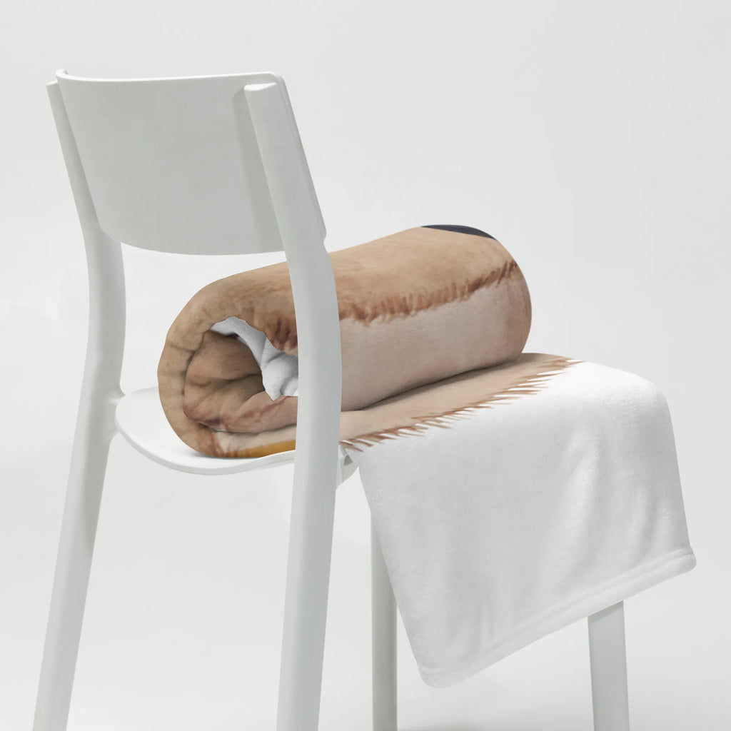 Kocyk dla niemowląt Wombat Babygeschenk, Babyecke Kuscheldecke, Geschenk Geburt, Krabbeldecke, Babydecke, Tiermotive, Gute Laune, lustige Sprüche, Tiere, Das Leben ist schön, Motivation, Australien, Spruch, Wombat