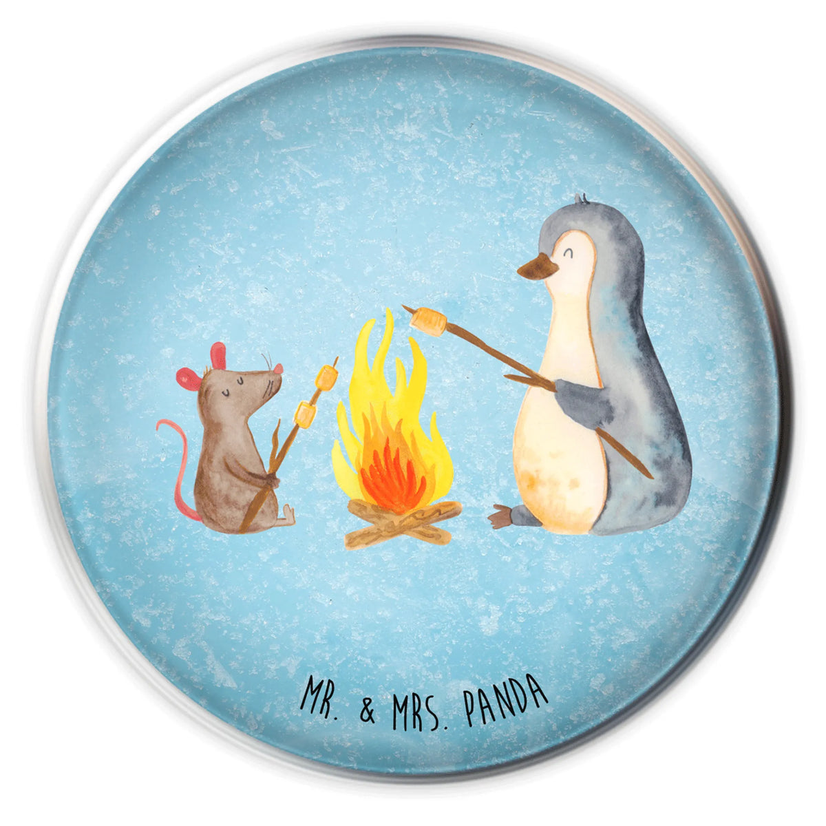 Sink plug Penguin campfire Washbasin plugs, drain set, washbasin, universal, drain plugs, stoppers, washbasin plugs, Penguin, North Pole, Winter, Penguins, job, office, mouse, love, barbecue, penguins, campfire, everyday office life, new start, fire, marshmallows, life motto, motivation, life, work, life motivation