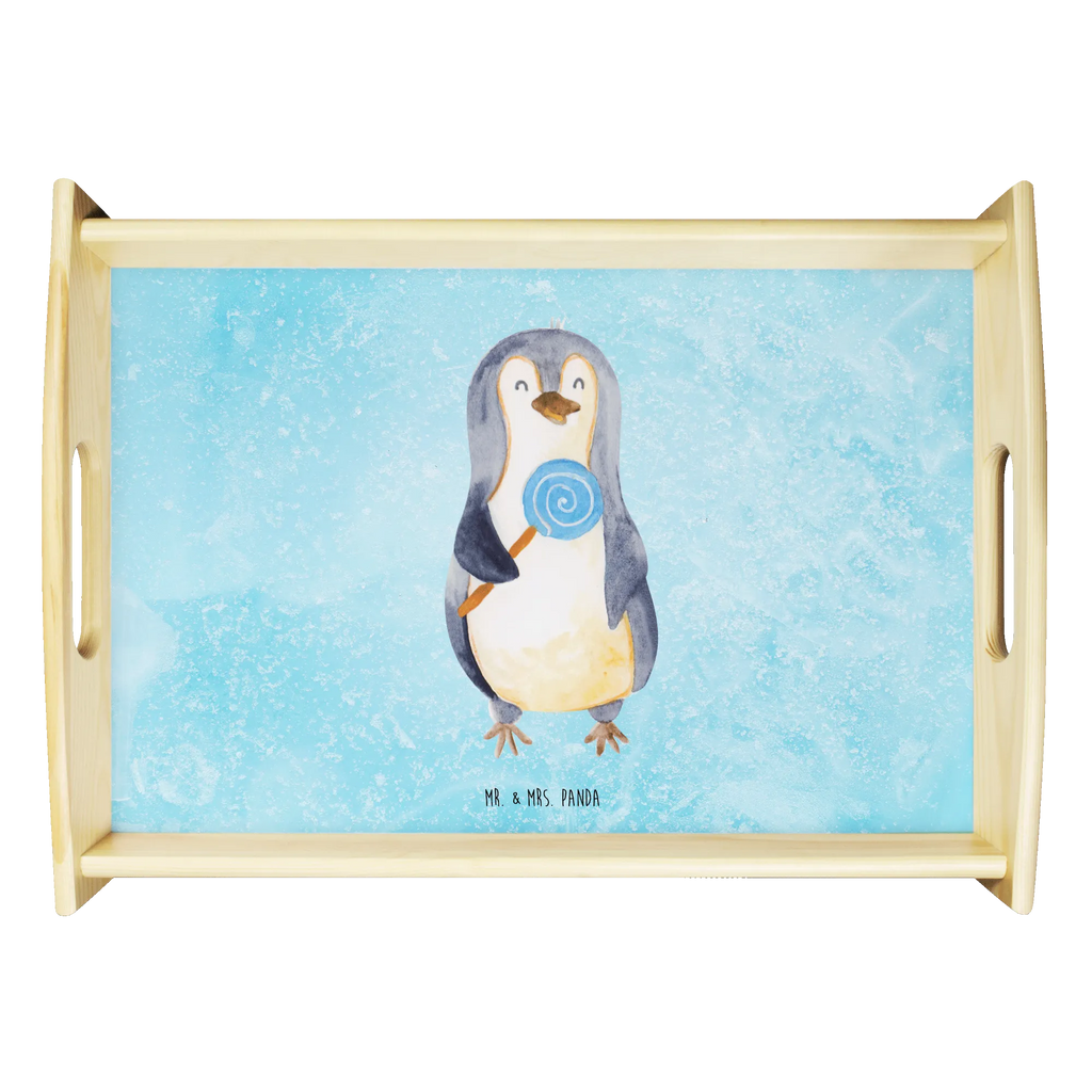 Serving tray Penguin lollipop Holztablett, Dekotablett, Tablett, Frühstückstablett, Küchentablett, Serviertablett, Pinguin, Süßigkeiten, Lolli, Ganove, Pinguine, Rebell, Gauner, Blödsinn, Rabauke, Spruch