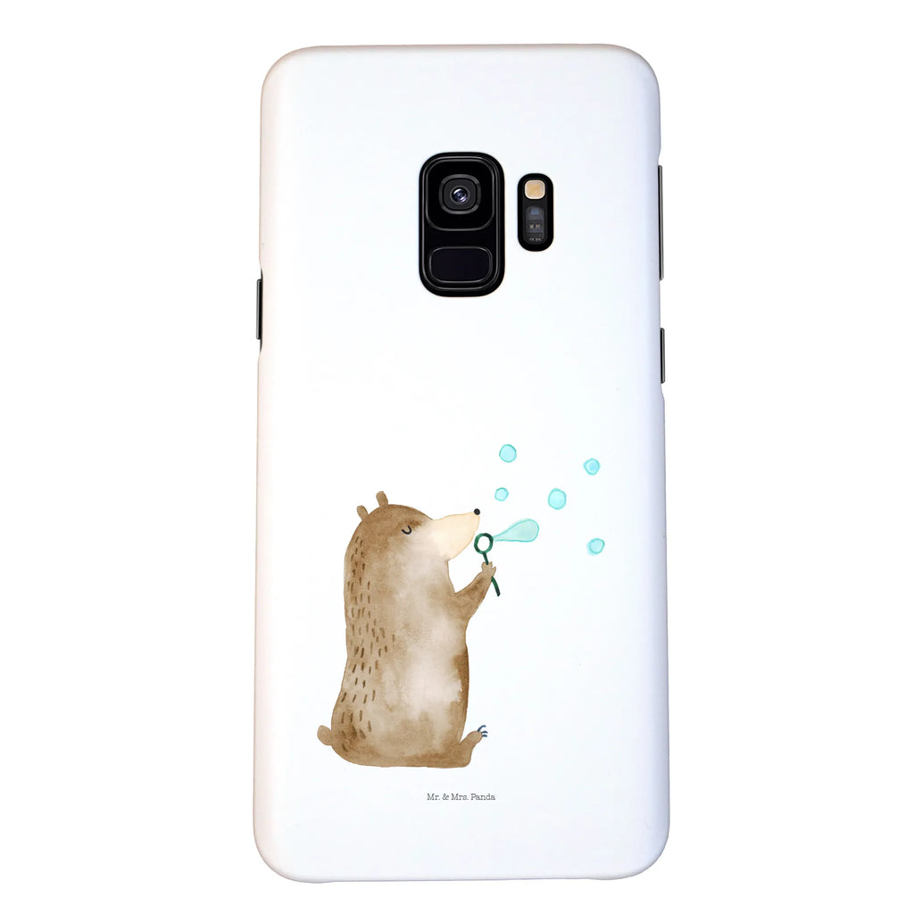 Handyhülle Bär Seifenblasen Handycover, Iphone 10, Handy Case, Handy, Iphone X, Hülle, Handyhülle, Cover, Bär, Teddy, Teddybär, Seifenblasen Bär Lustig Sein Glücklich Traurig Happy