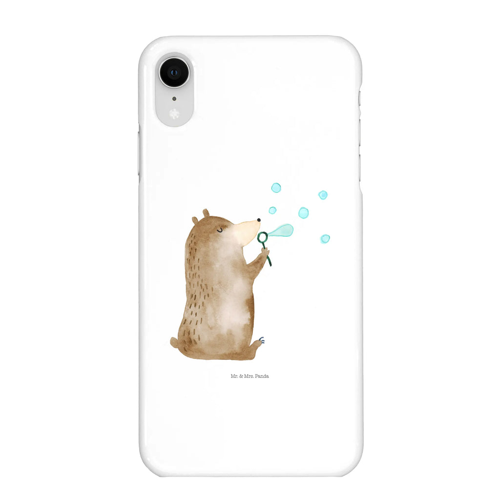 Handyhülle Bär Seifenblasen Handycover, Iphone 10, Handy Case, Handy, Iphone X, Hülle, Handyhülle, Cover, Bär, Teddy, Teddybär, Seifenblasen Bär Lustig Sein Glücklich Traurig Happy