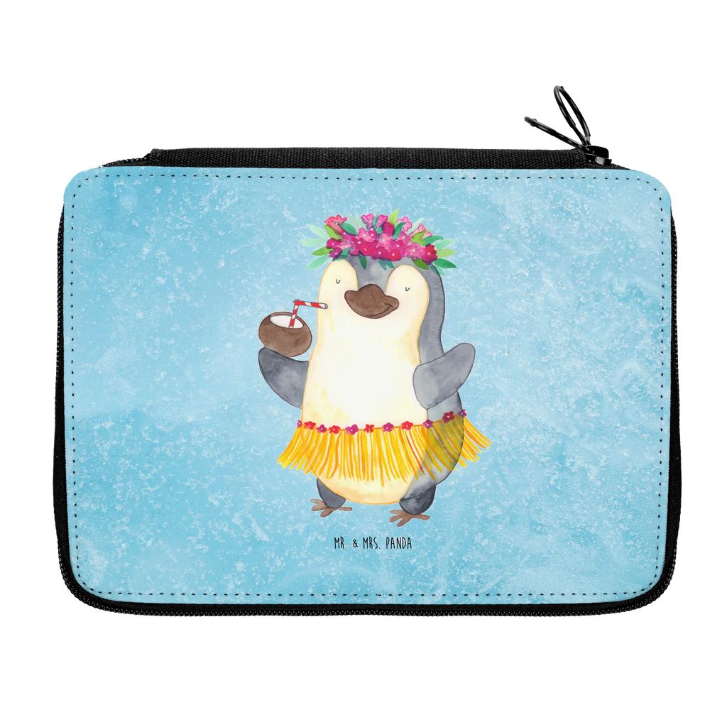 Leather folder Penguin coconut Stiftetasche, Stifte Etui, Geschenk, Schüler, Federmäppchen bedruckt, Stifterolle, Büro Stifte Etui, Federmappe, Schule, Schülerin, Kind, Einschulung, Grundschule, Federmäppchen, Bestückte Federmappe, Federmappe Einschulung, Motiv, Kinder Federmappe, Pinguin, Aloha, Hawaii, Pinguine, Urlaub, Kokosnuss