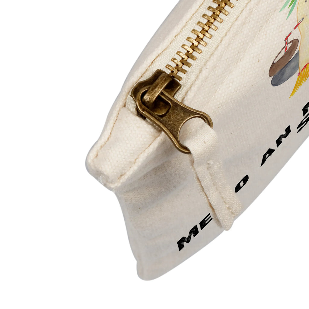 Make-up bag Penguin coconut Schminktasche, Kosmetiktasche, Kosmetikbeutel, Stiftemäppchen, Etui, Federmappe, Makeup, XXL, Schminketui, Kosmetiketui, Schlamperetui, Pinguin, Aloha, Hawaii, Urlaub, Kokosnuss, Pinguine