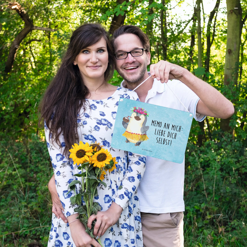 Deko Schild Pinguin Kokosnuss hängeschild, Dekoschild, holzbild, dekotafel, wandhänger, dekoration schild, dekoschilder, Türschild, Holztafel, Holzschild, Motivschild, Türschild Familie, Schild, Schild mit Spruch, sprüche schild, Badschild, Wandschild, Deko Schild, wandtafel, Spruchschild, Deko Wandtafel, Küchenschild, Pinguin, Urlaub, Kokosnuss, Aloha, Hawaii, Pinguine