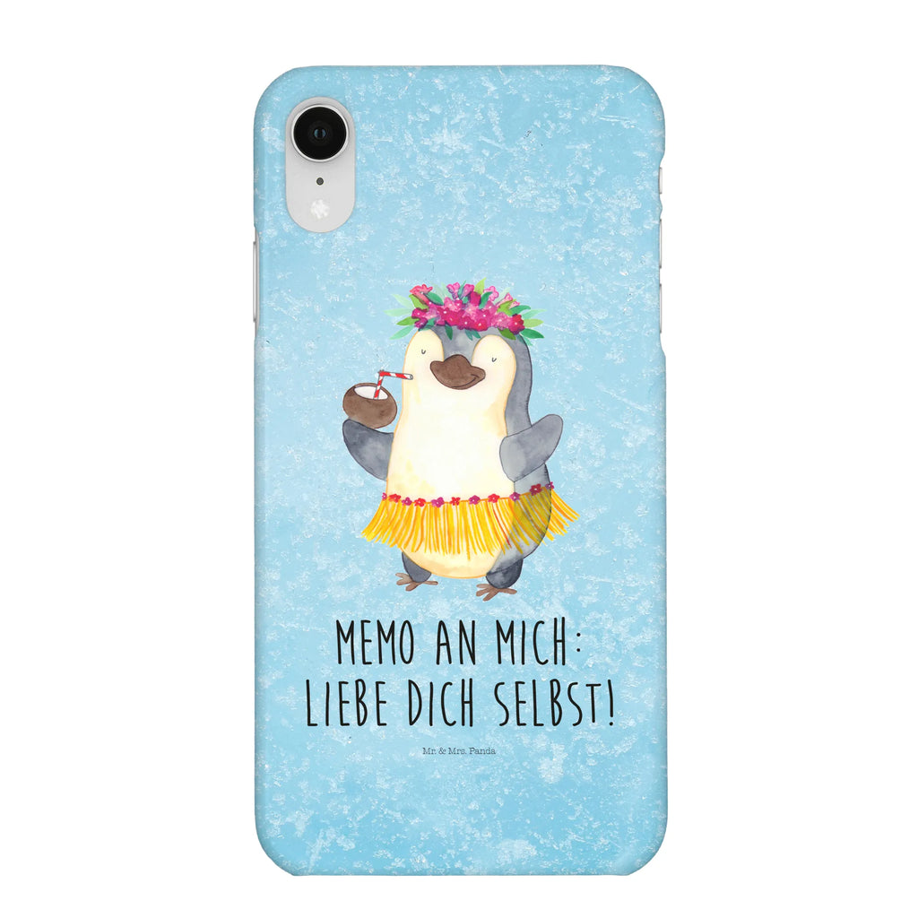 Phone case Penguin coconut mobile phone case, mobile phone, case, Iphone 10, Iphone X, mobile cover, cover, Penguin, North Pole, Winter, Penguins, vacation, coconut, penguins, aloha, Hawaii