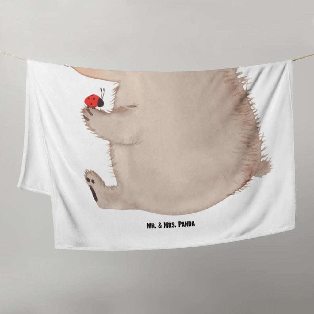 Kocyk dla niemowląt niedźwiedź biedronka Babydecke, Babygeschenk, Geschenk Geburt, Krabbeldecke, Babyecke Kuscheldecke, Bär, Teddy, Teddybär, Marienkäfer, Das Leben ist schön, Liebe, Motivation, Freiheit