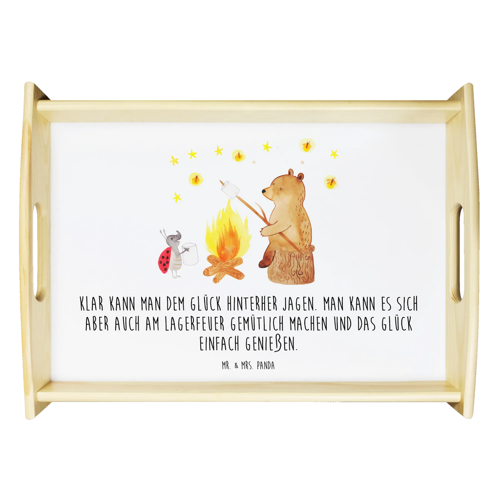 Serving tray Bear & Ladybird campfire betttablett, couchtablett, Küchentablett, Serviertablett, Frühstückstablett, tablett holz, serviertablett aus holz, holz serviertablett, Servier Tablett, tablett für getränke, bett tablett, tablett für bett, echtholz tablett, Tablett, Holztablett, serviertablett holz, essenstablett, tablett aus holz, tablett zum servieren, teetablett, tablett für essen, tragetablett, getränketablett, sofatablett, ablagetablett, kaffeetablett, Bär, Teddy, Teddybär, Lagerfeuer