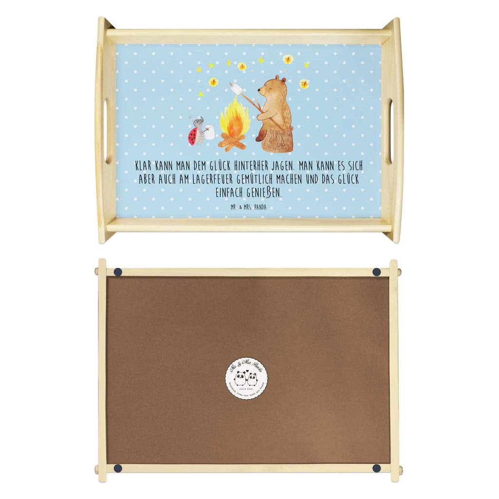 Serving tray Bear & Ladybird campfire betttablett, couchtablett, Küchentablett, Serviertablett, Frühstückstablett, tablett holz, serviertablett aus holz, holz serviertablett, Servier Tablett, tablett für getränke, bett tablett, tablett für bett, echtholz tablett, Tablett, Holztablett, serviertablett holz, essenstablett, tablett aus holz, tablett zum servieren, teetablett, tablett für essen, tragetablett, getränketablett, sofatablett, ablagetablett, kaffeetablett, Bär, Teddy, Teddybär, Lagerfeuer