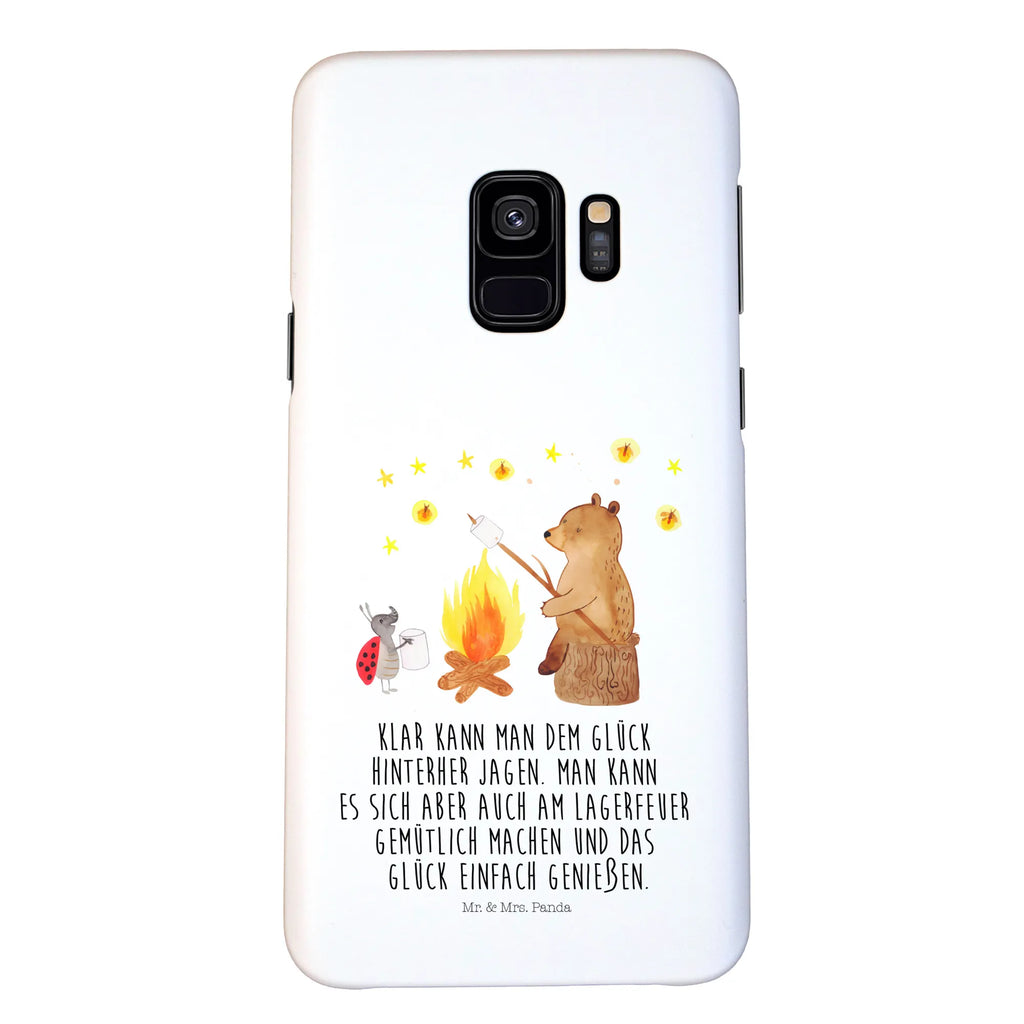 Phone case Bear & Ladybird campfire Iphone X, mobile phone, mobile cover, Iphone 10, cover, mobile phone case, case, bear, teddy, teddy bear, cuddly toy, Campfire