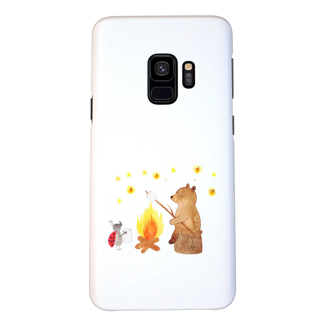 Phone case Bear & Ladybird campfire Iphone X, mobile phone, mobile cover, Iphone 10, cover, mobile phone case, case, bear, teddy, teddy bear, cuddly toy, Campfire