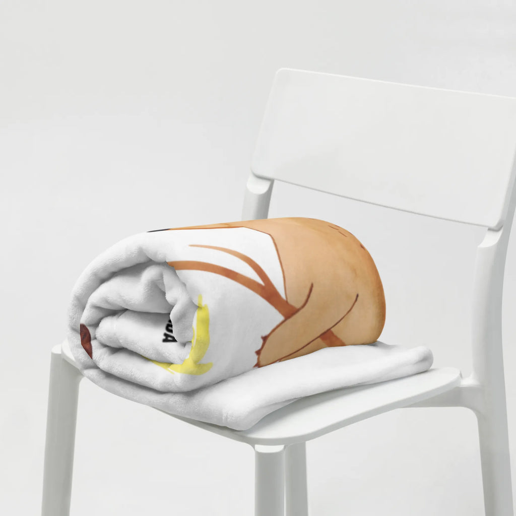 Kocyk dla niemowląt Niedźwiedź i biedronka przy ognisku Niedźwiedź, Miś, Pluszowy miś