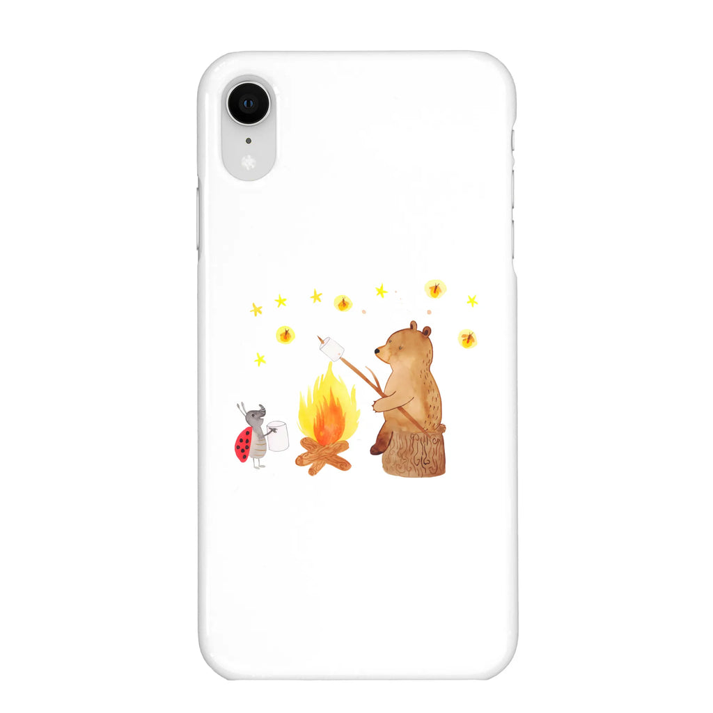 Phone case Bear & Ladybird campfire Iphone X, mobile phone, mobile cover, Iphone 10, cover, mobile phone case, case, bear, teddy, teddy bear, cuddly toy, Campfire