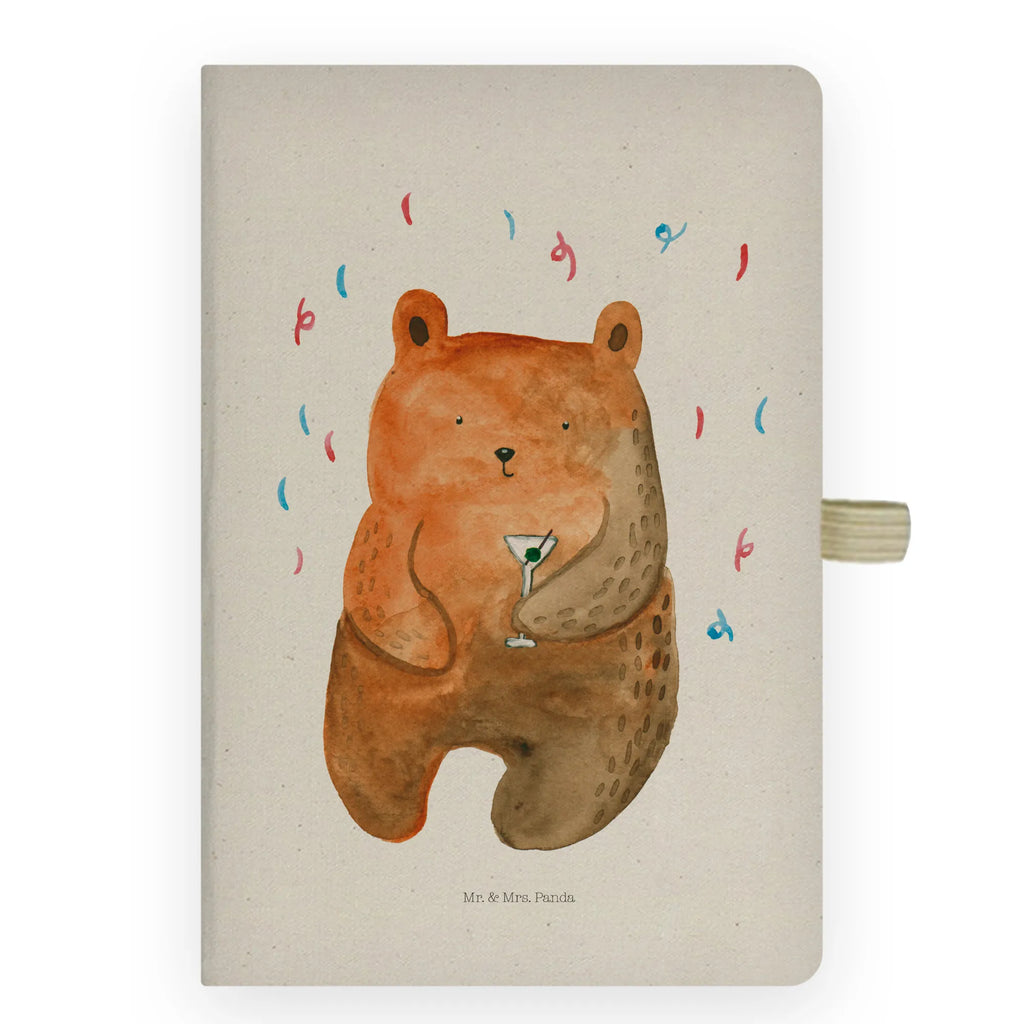 Cotton notebook bear party Notizen, Eintragebuch, Tagebuch, Notizblock, Adressbuch, Journal, Kladde, Skizzenbuch, Notizheft, Schreibbuch, Schreibheft, Bär, Teddy, Teddybär, Geburtstag, Geburtstagsgeschenk, Geschenk, Party, Feiern, Abfeiern, Mitbringsel, Gute Laune, Lustig