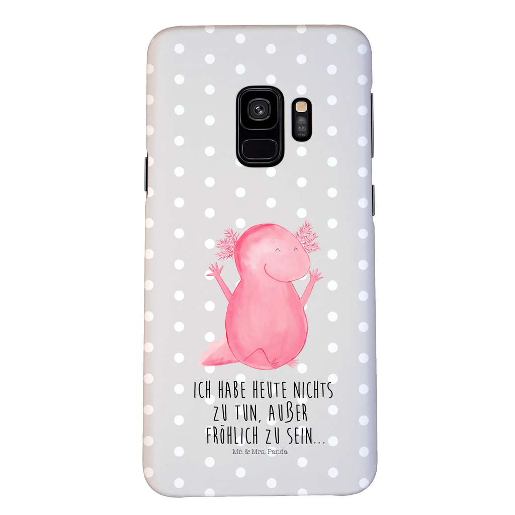 Handyhülle Axolotl Hurra Handy, Iphone 10, Handycover, Handy Case, Cover, Handyhülle, Hülle, Iphone X, Molch, Axolotl, Axolot, Schwanzlurch, Freude, Spaß, Lurch, Fröhlich, Motivation, Zufriedenheit, Lurche