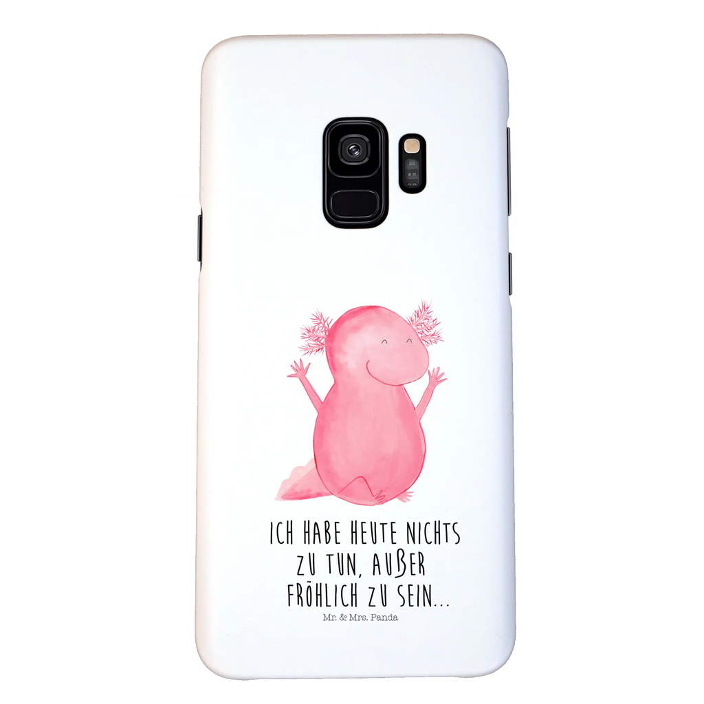 Handyhülle Axolotl Hurra Handy, Iphone 10, Handycover, Handy Case, Cover, Handyhülle, Hülle, Iphone X, Molch, Axolotl, Axolot, Schwanzlurch, Freude, Spaß, Lurch, Fröhlich, Motivation, Zufriedenheit, Lurche