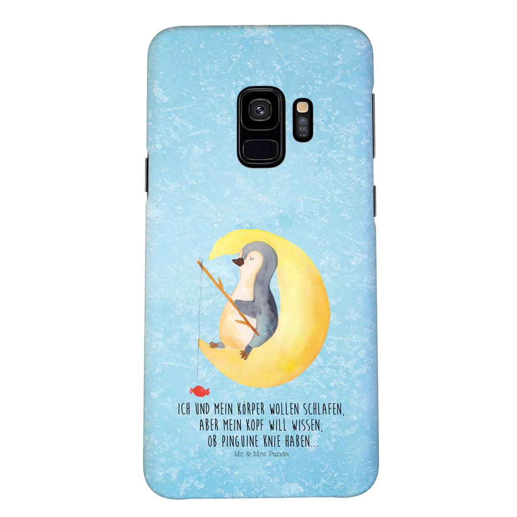 Phone case Penguin moon Iphone 10, Handycover, Handy, Handy Case, Cover, Iphone X, Handyhülle, Hülle, Pinguin, Schlafzimmer, Gästezimmer, Pinguine, Einschlafen, schlafen, Schlafstörungen, Nachtruhe, Spruch